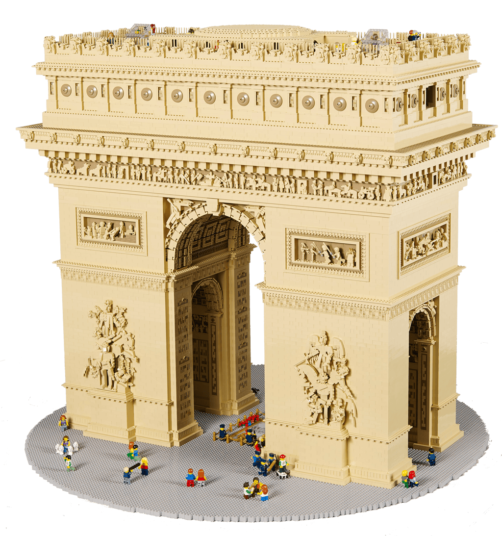 Wonders Of The World by Brickman - Arc De Triomphe